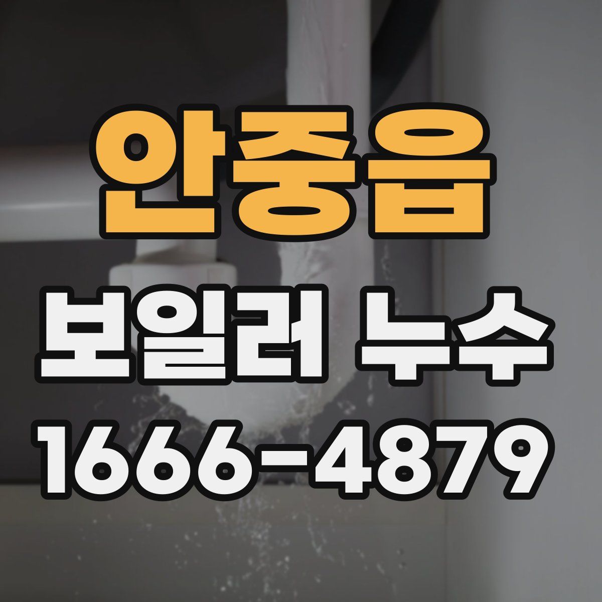 안중읍 보일러 누수