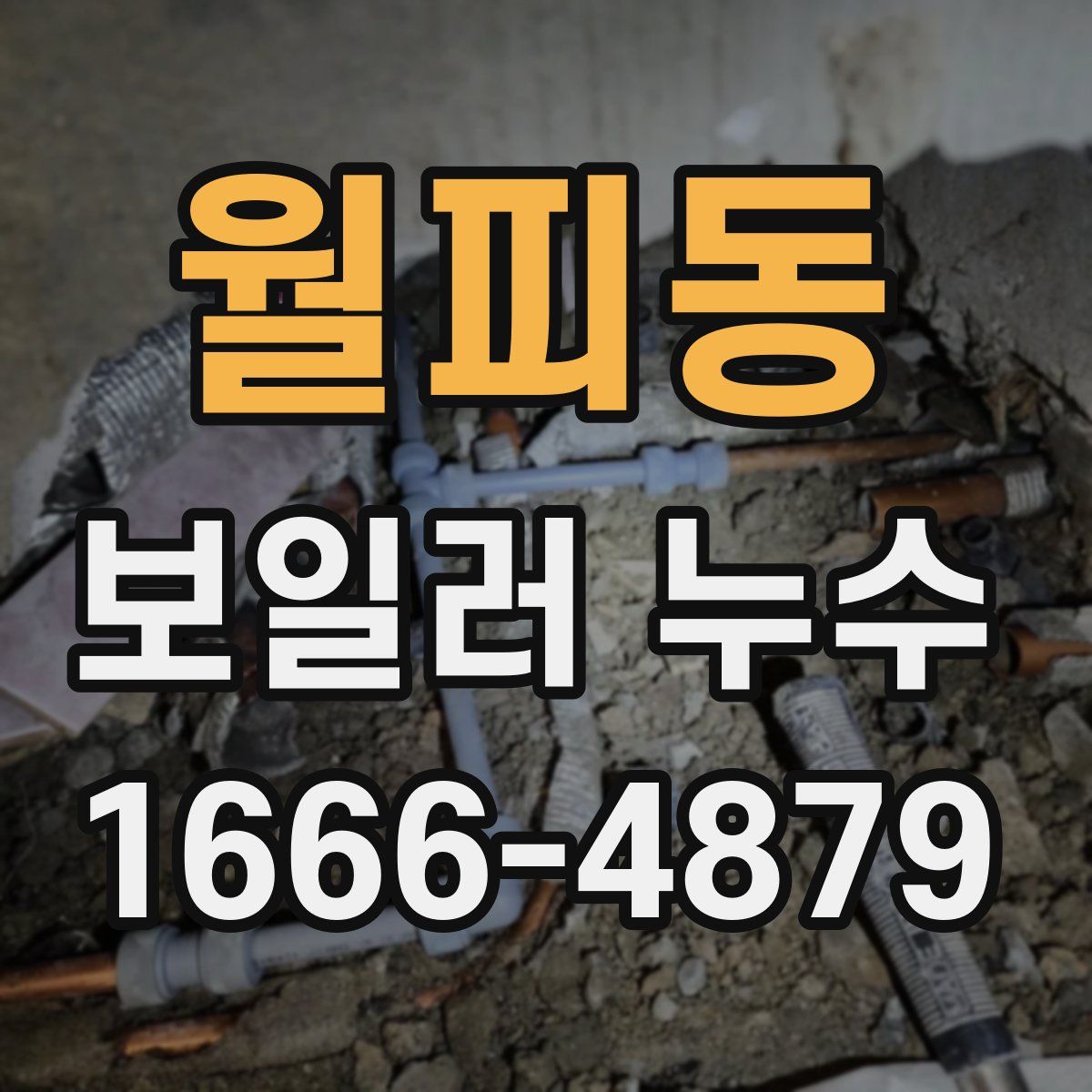 월피동 보일러 누수