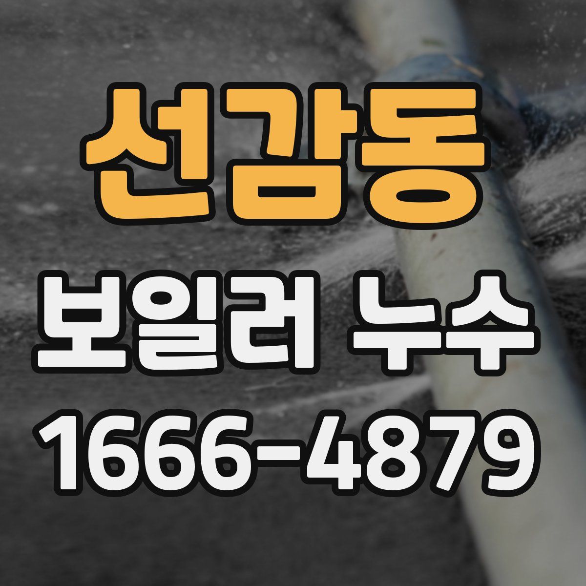 선감동 보일러 누수