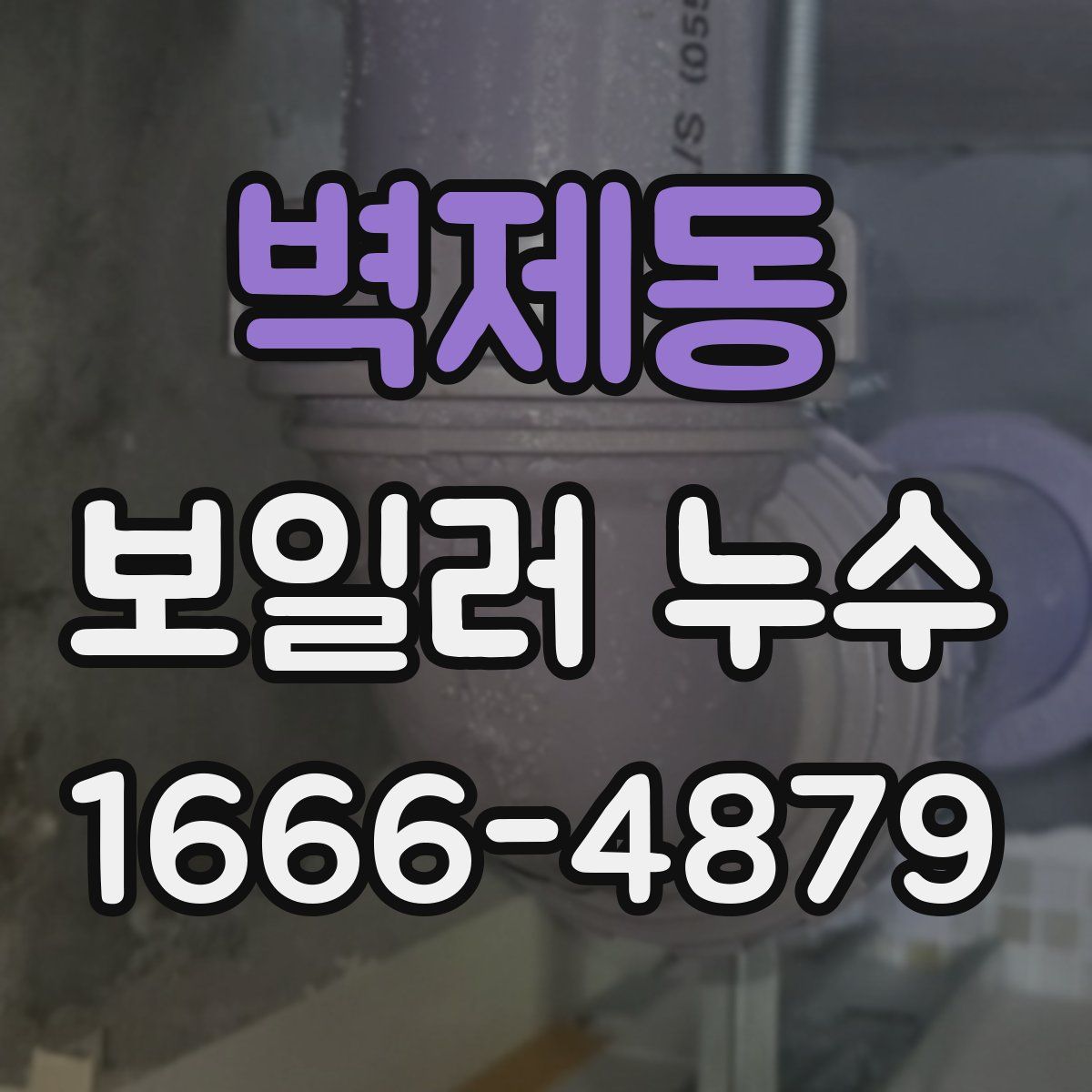 벽제동 보일러 누수