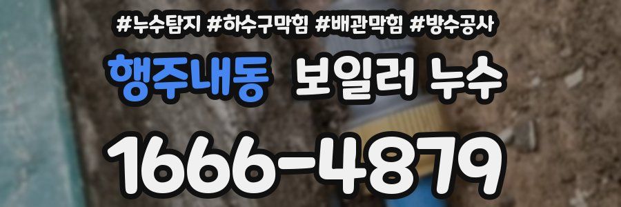 행주내동 보일러 누수