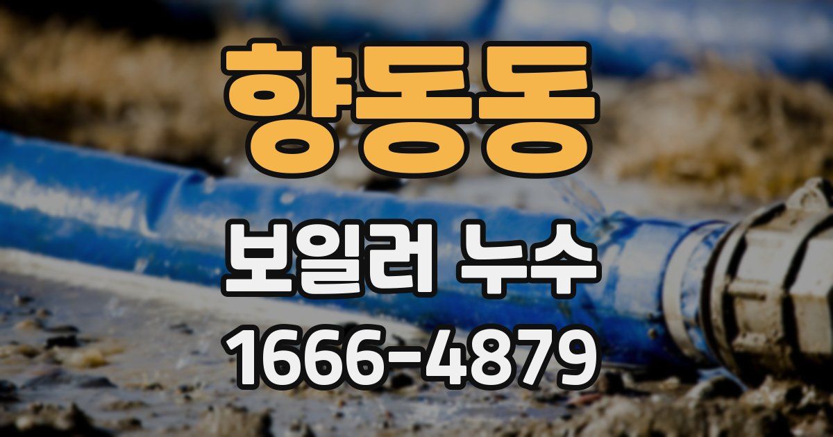 향동동 보일러 누수