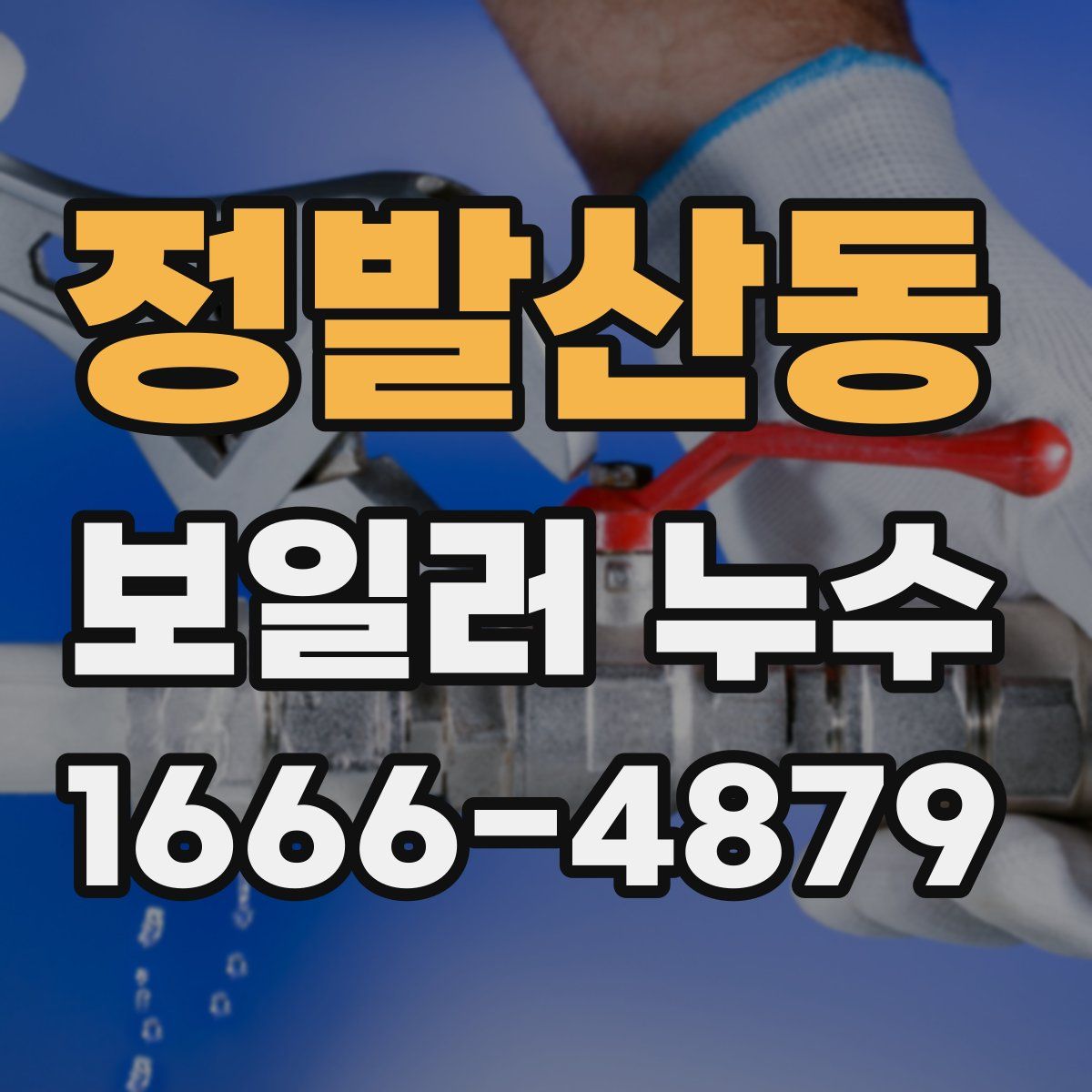 정발산동 보일러 누수