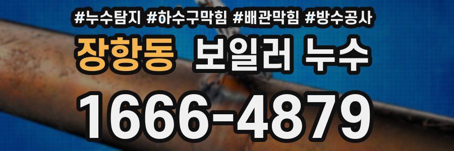 장항동 보일러 누수