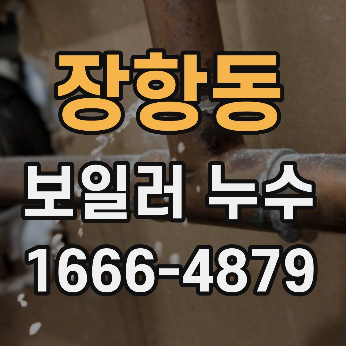 장항동 보일러 누수