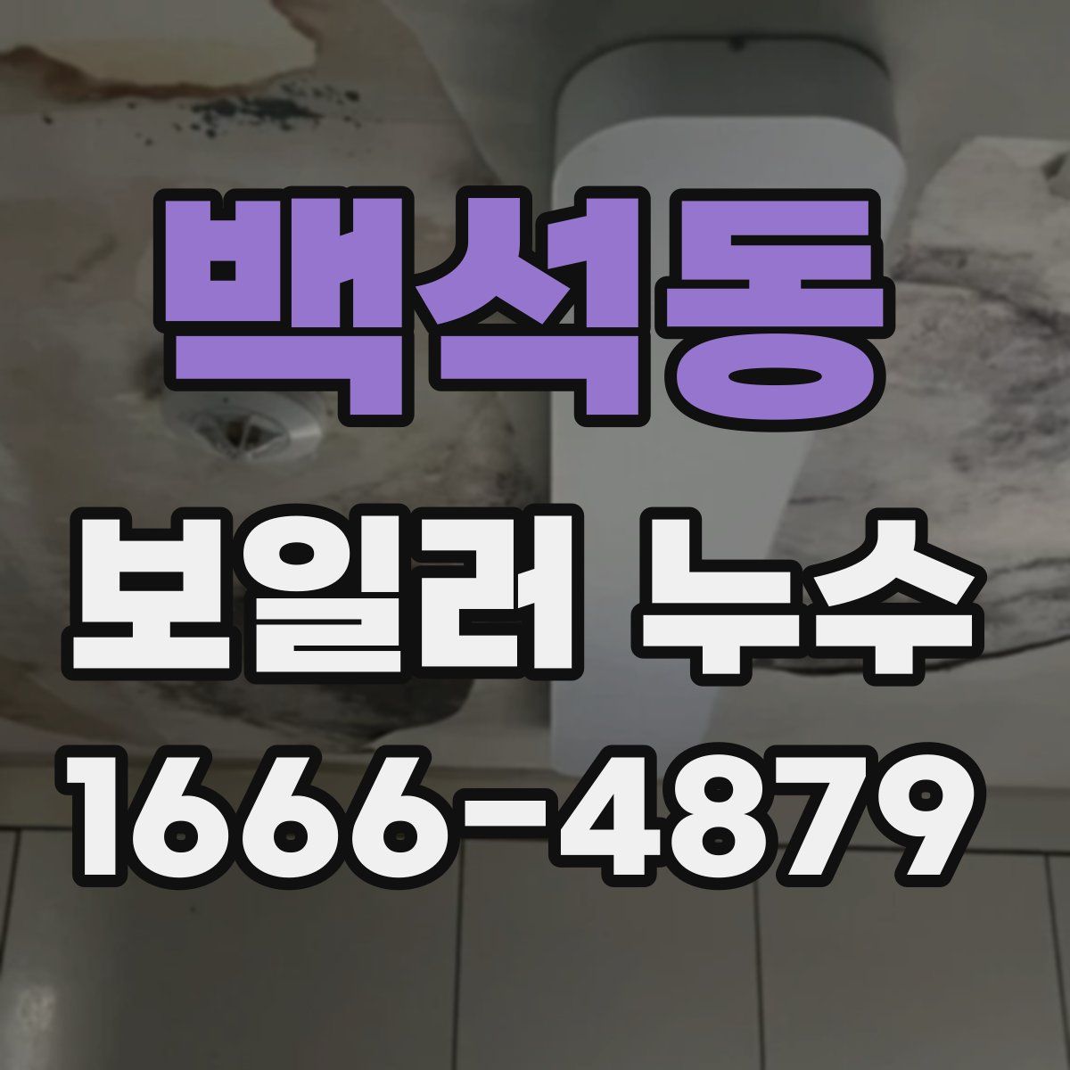 백석동 보일러 누수