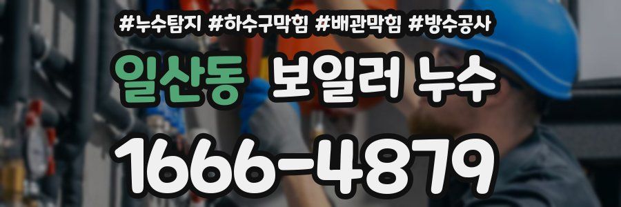 일산동 보일러 누수