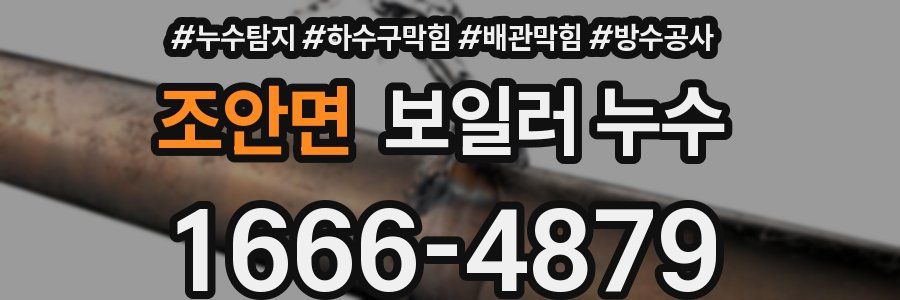 조안면 보일러 누수
