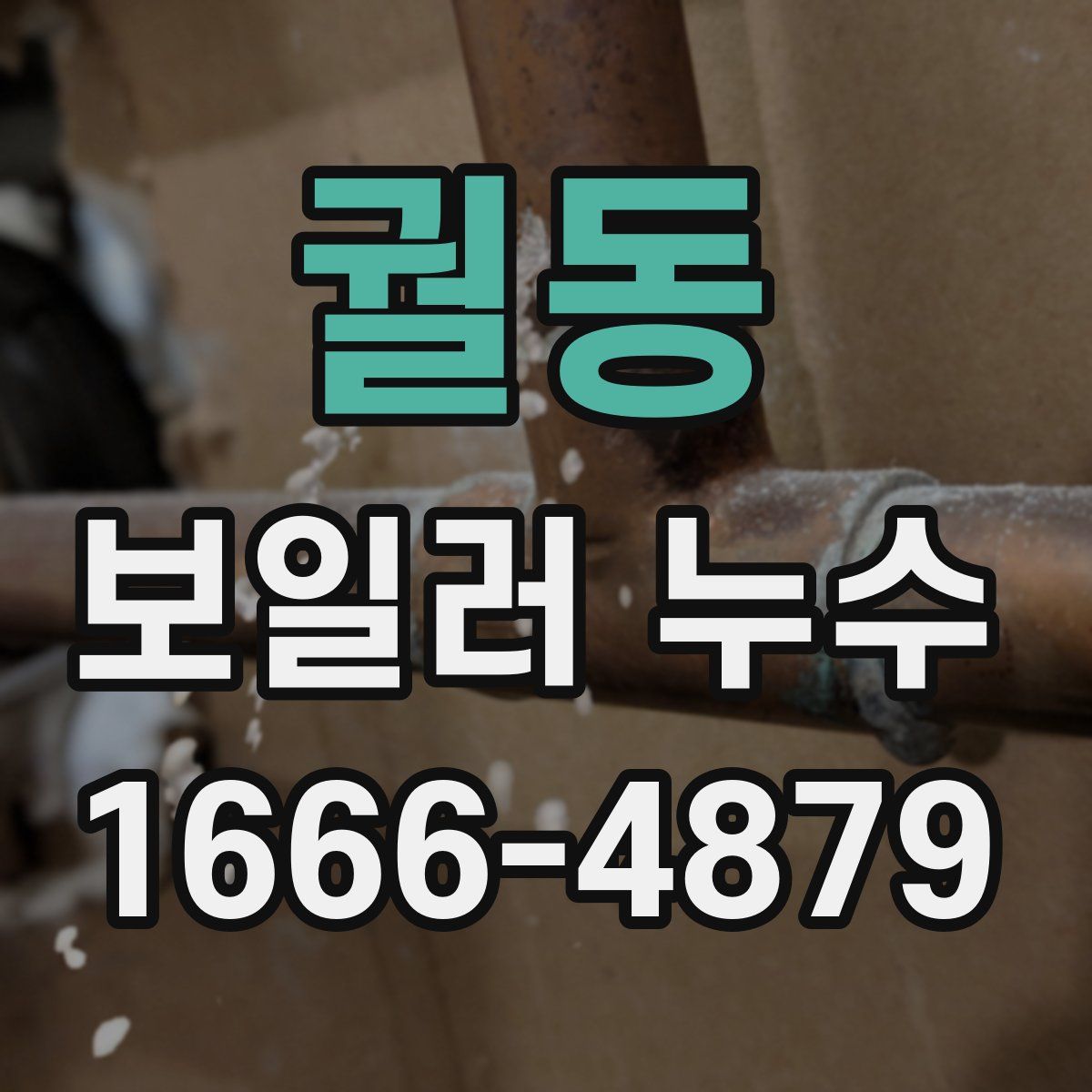 궐동 보일러 누수