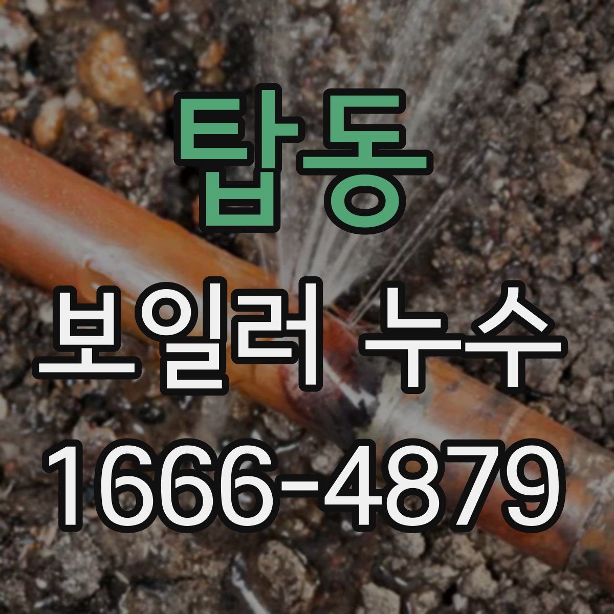 탑동 보일러 누수