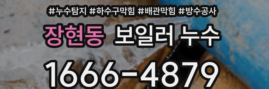 장현동 보일러 누수