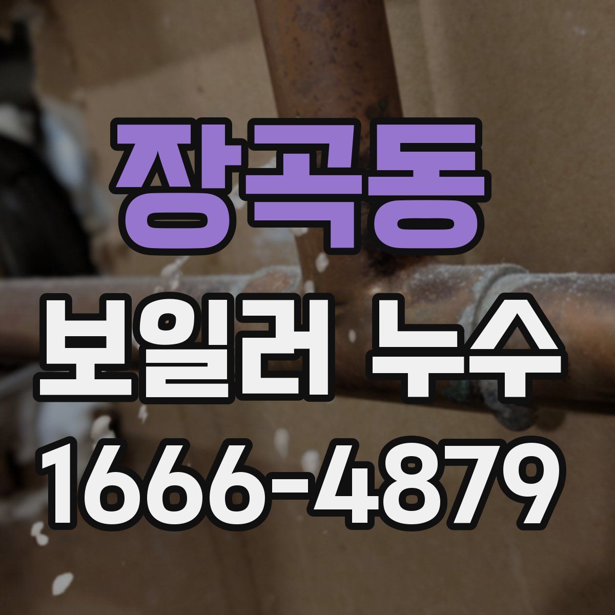 장곡동 보일러 누수