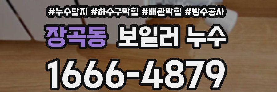 장곡동 보일러 누수