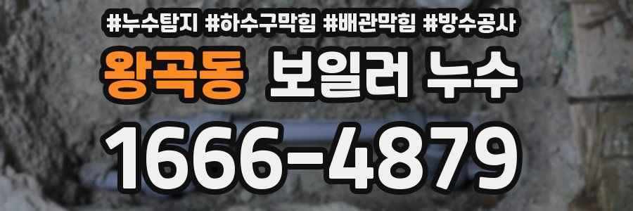 왕곡동 보일러 누수