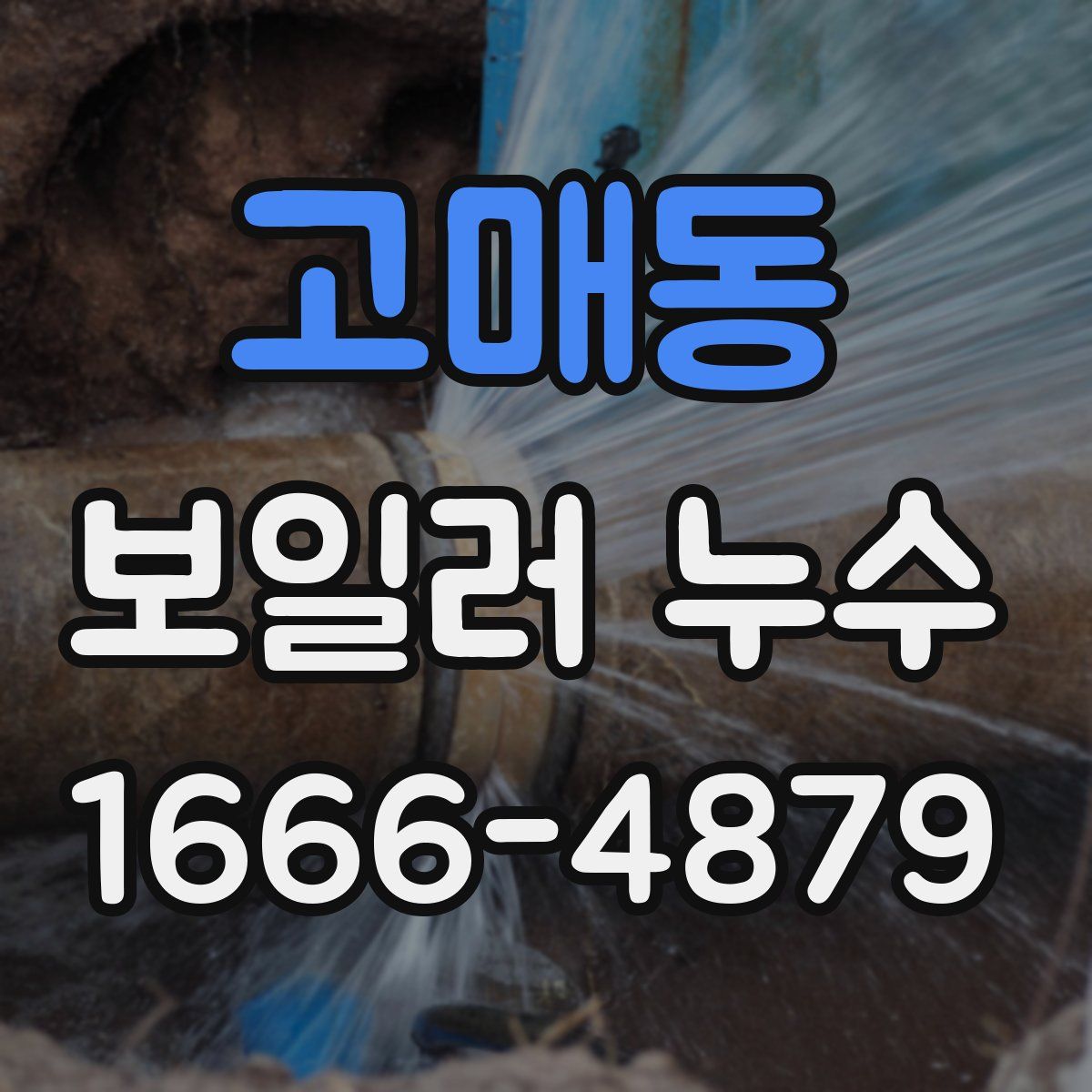 고매동 보일러 누수