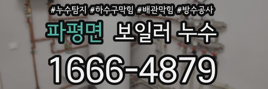 파평면 보일러 누수