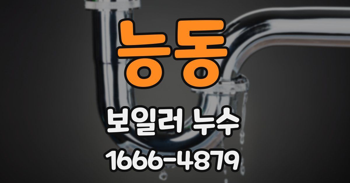 능동 보일러 누수