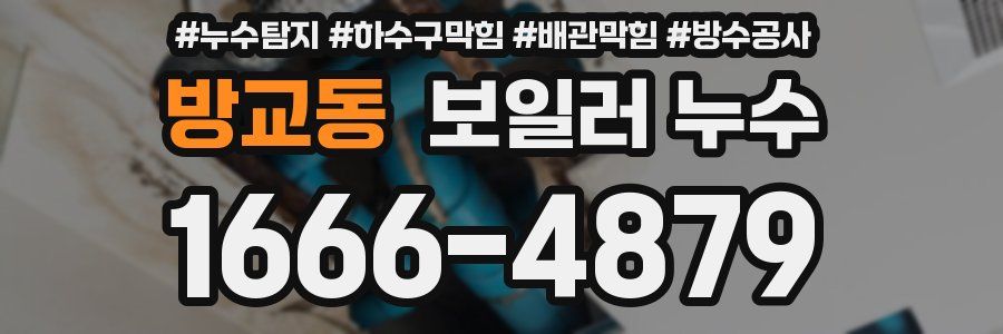 방교동 보일러 누수