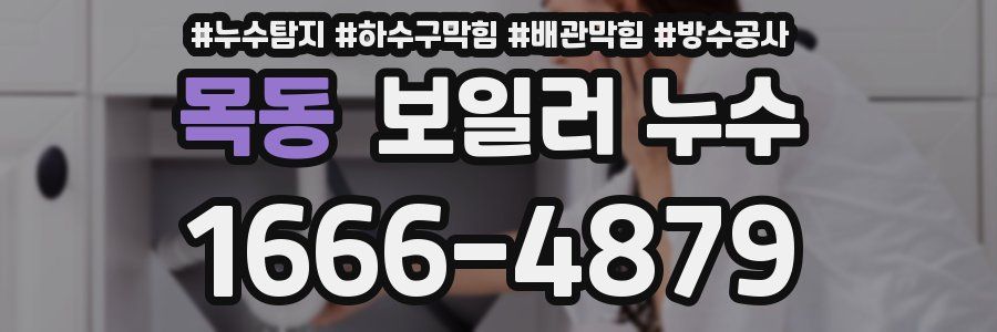 목동 보일러 누수