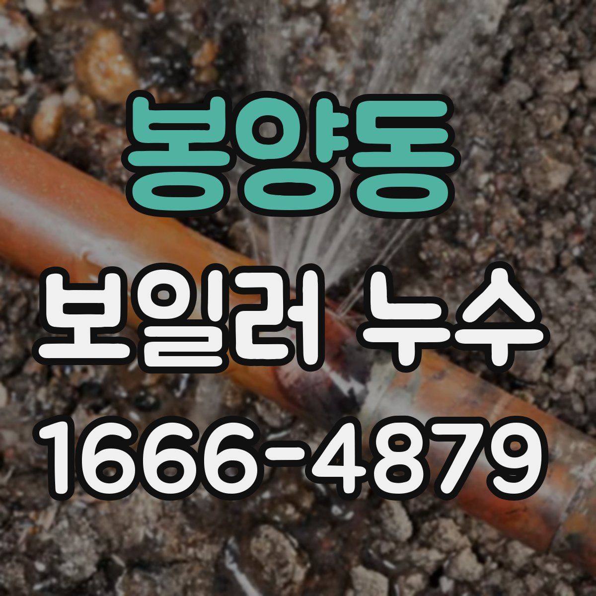 봉양동 보일러 누수