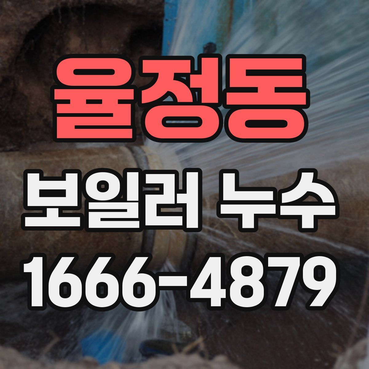 율정동 보일러 누수