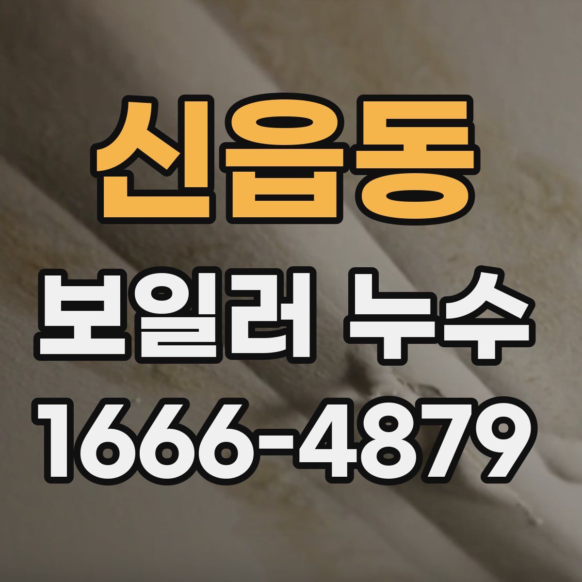 신읍동 보일러 누수