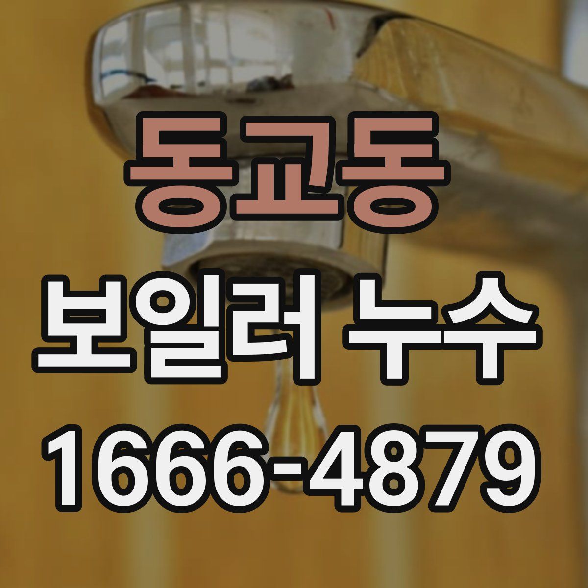 동교동 보일러 누수
