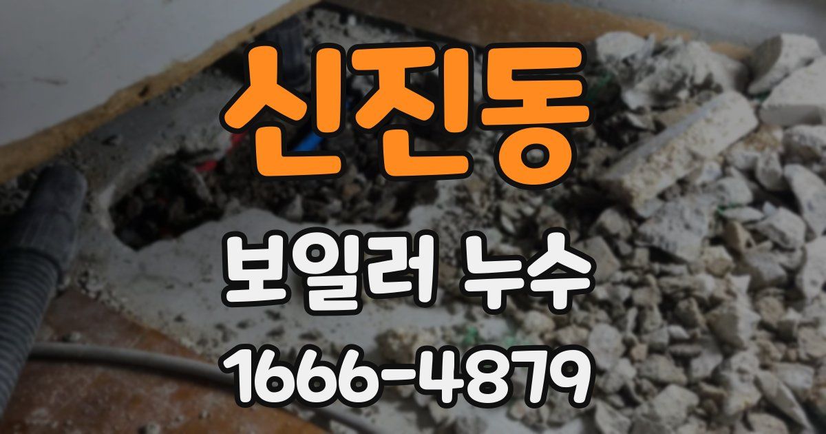 신진동 보일러 누수