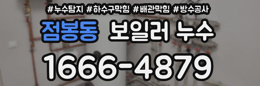 점봉동 보일러 누수