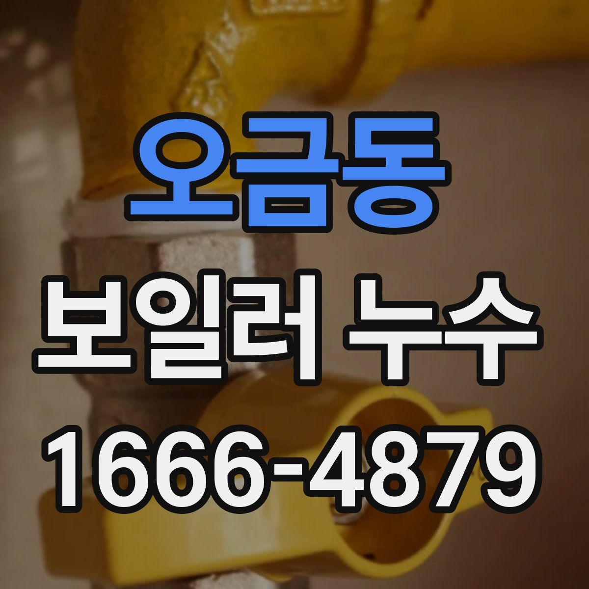 오금동 보일러 누수