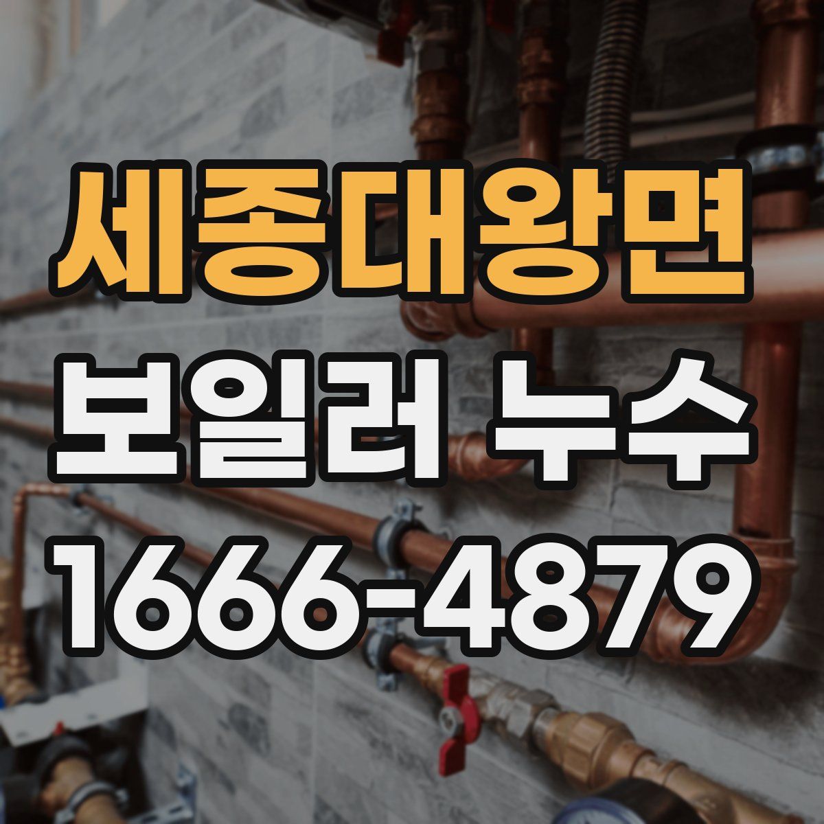 세종대왕면 보일러 누수