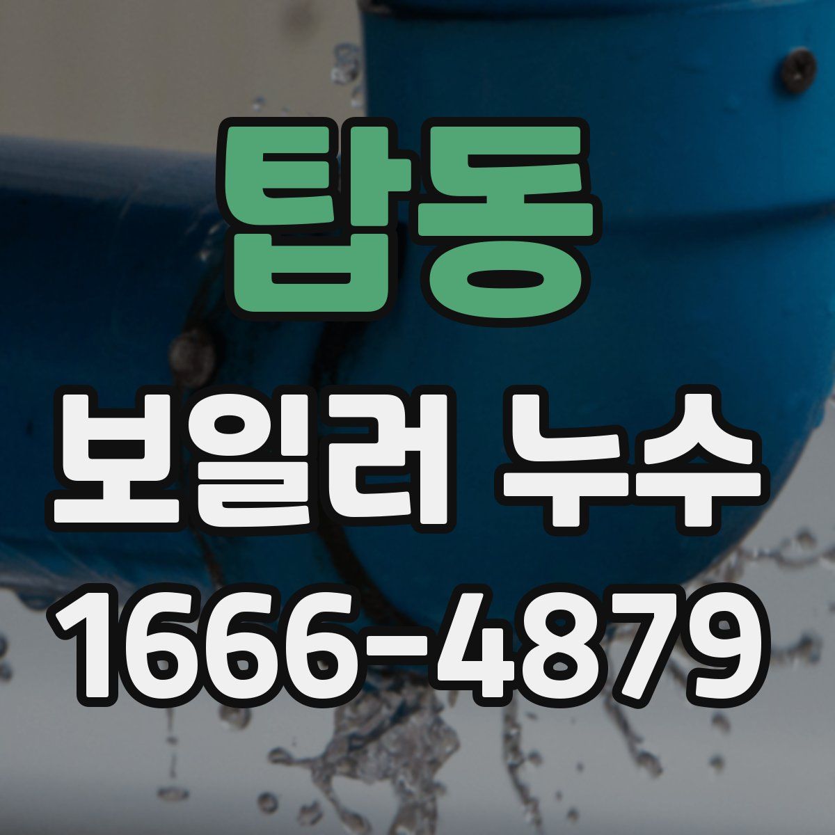 탑동 보일러 누수