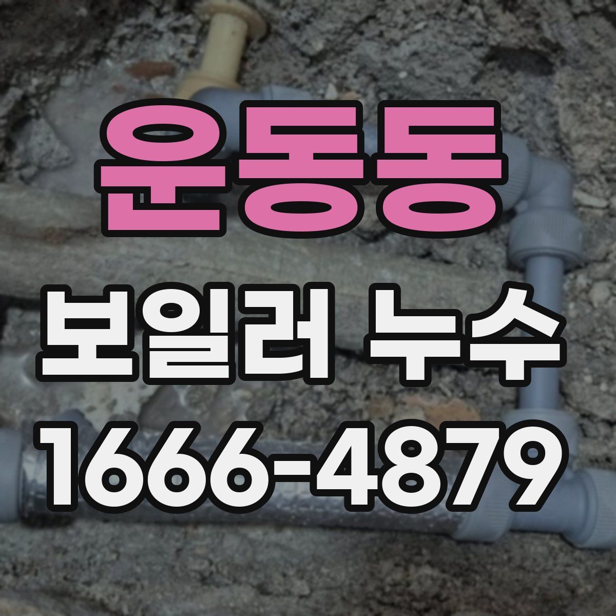 운동동 보일러 누수
