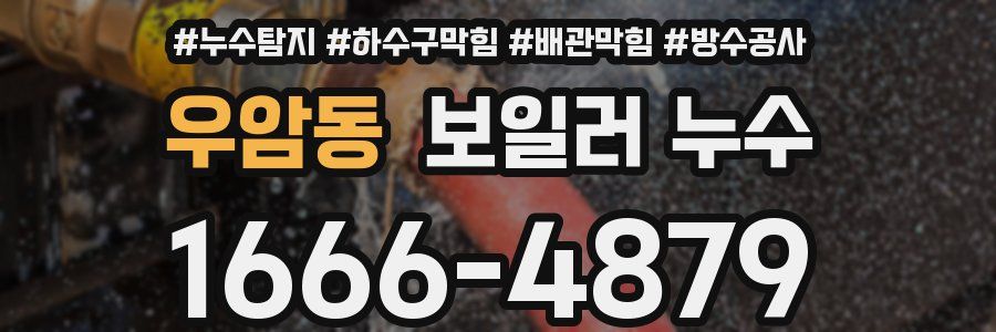 우암동 보일러 누수