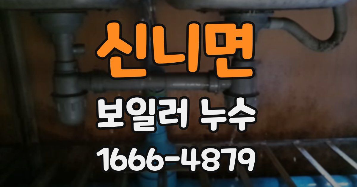 신니면 보일러 누수