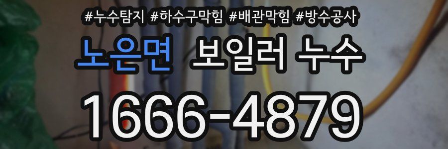 노은면 보일러 누수