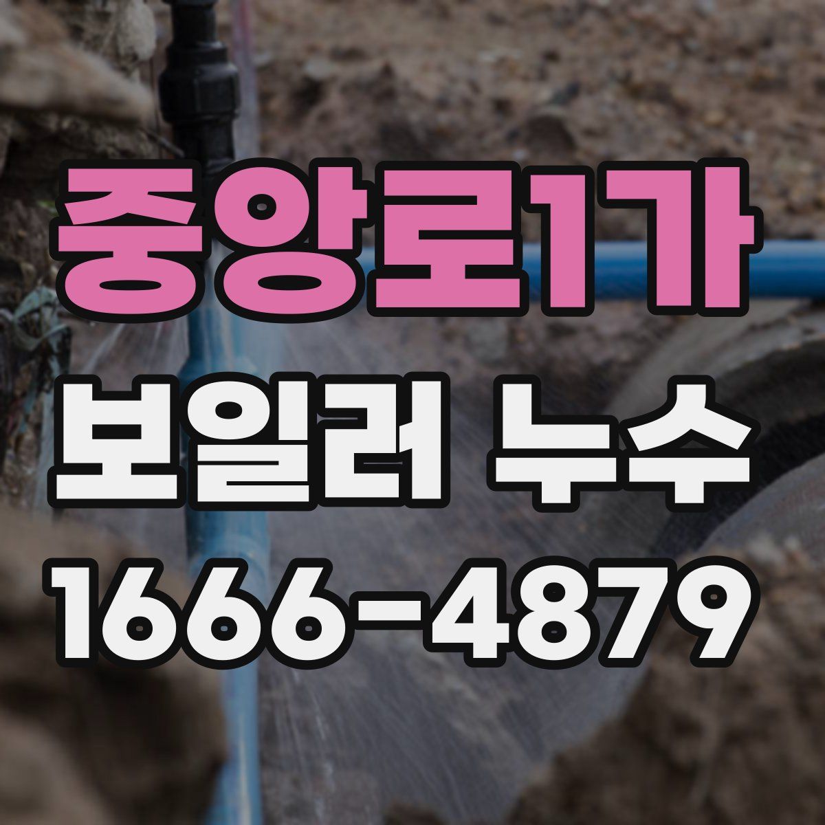 중앙로1가 보일러 누수