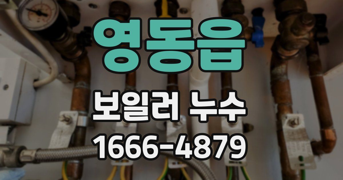 영동읍 보일러 누수