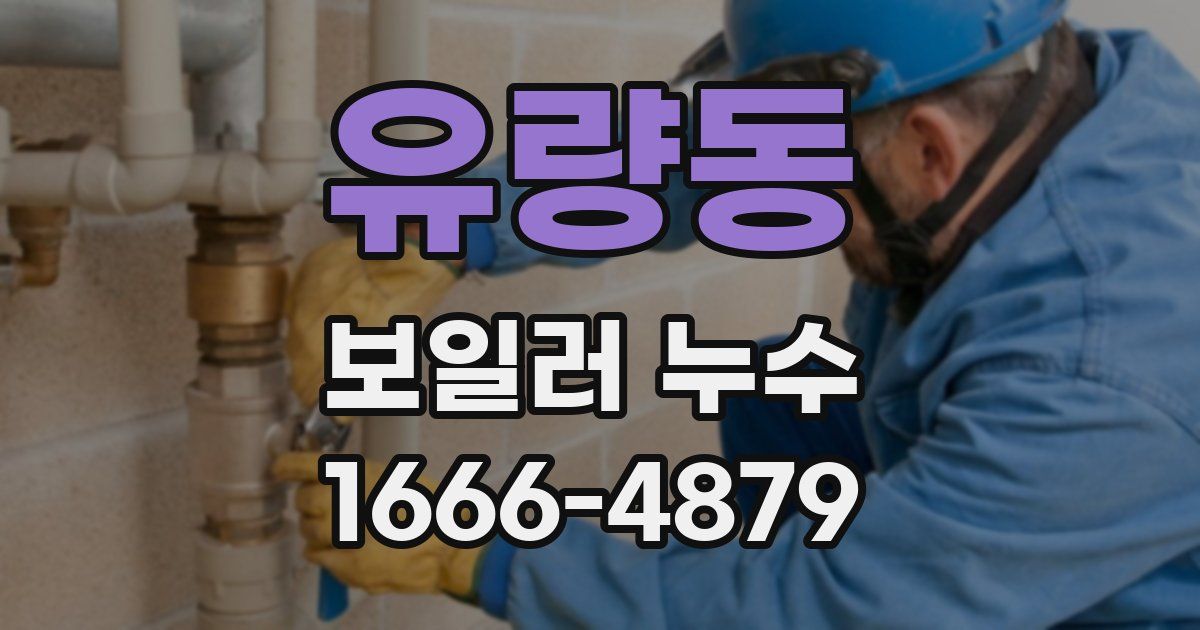 유량동 보일러 누수