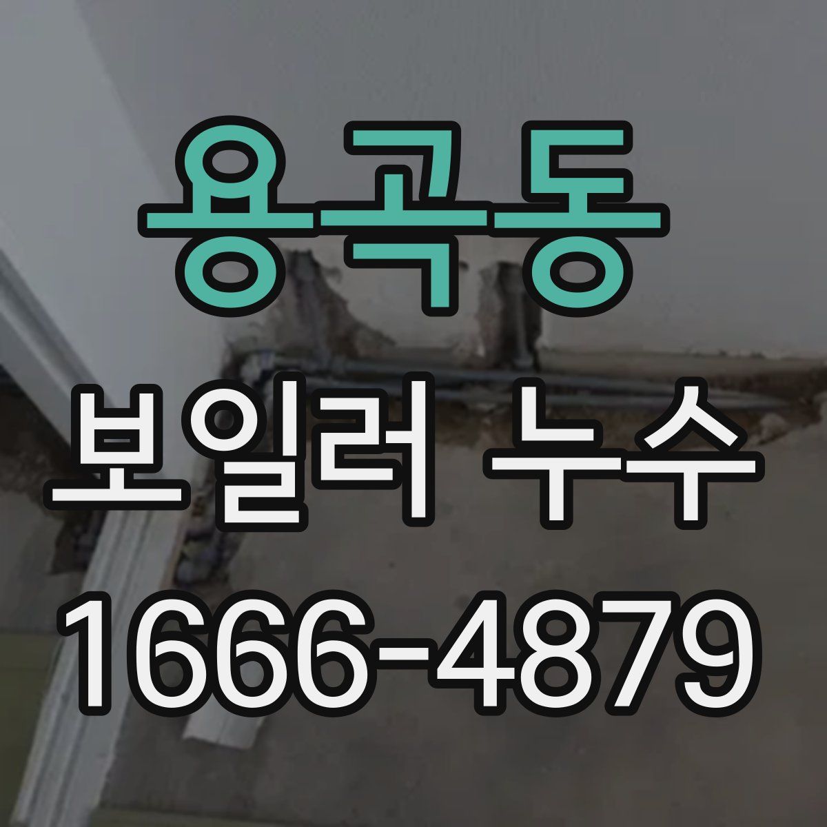 용곡동 보일러 누수