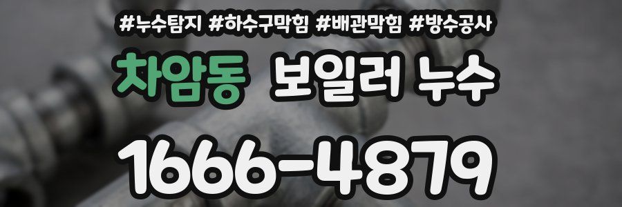 차암동 보일러 누수