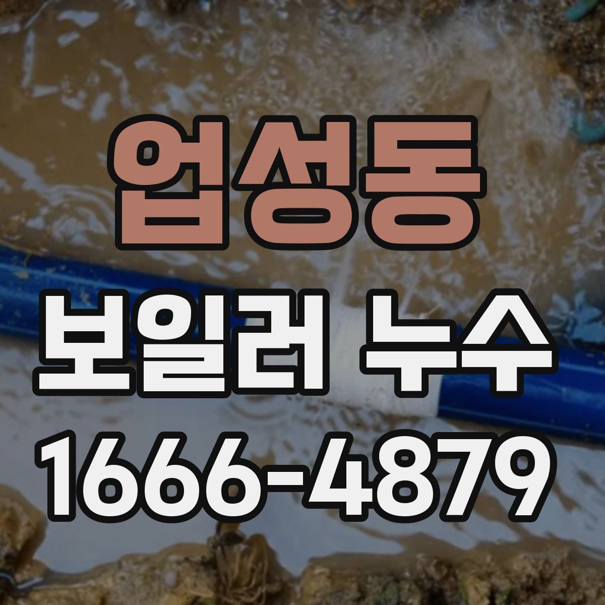 업성동 보일러 누수