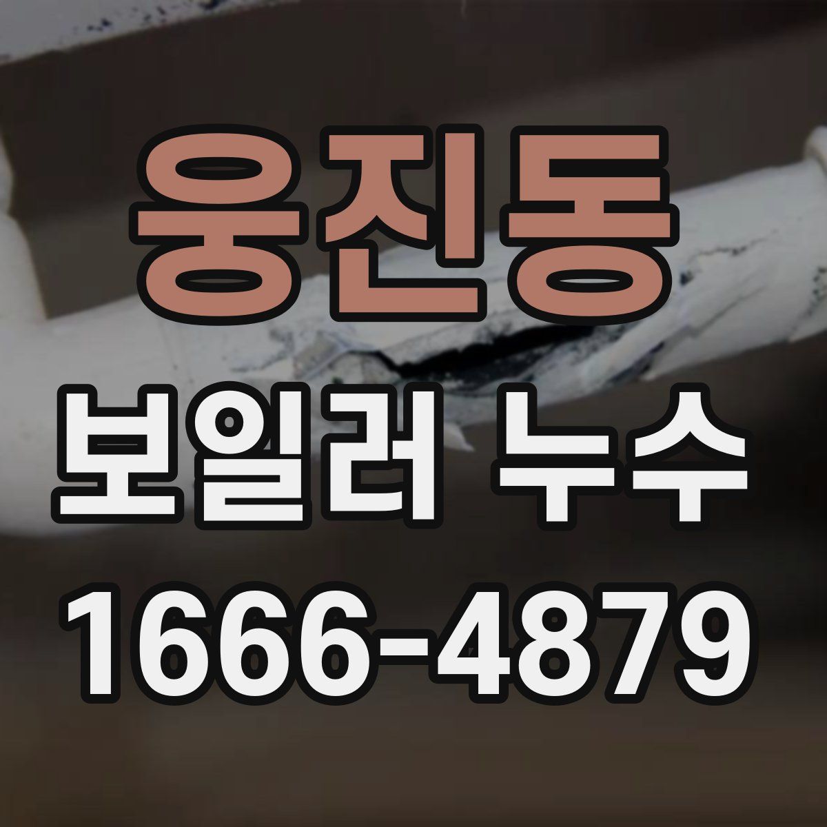웅진동 보일러 누수