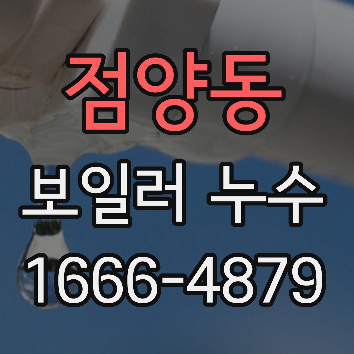 점양동 보일러 누수