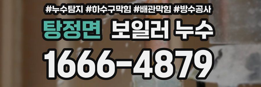 탕정면 보일러 누수