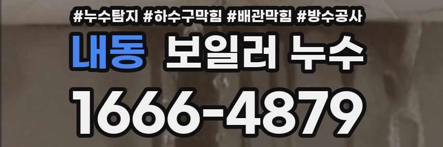 내동 보일러 누수