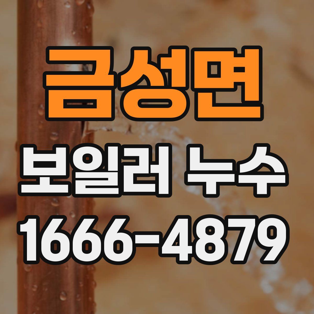 금성면 보일러 누수