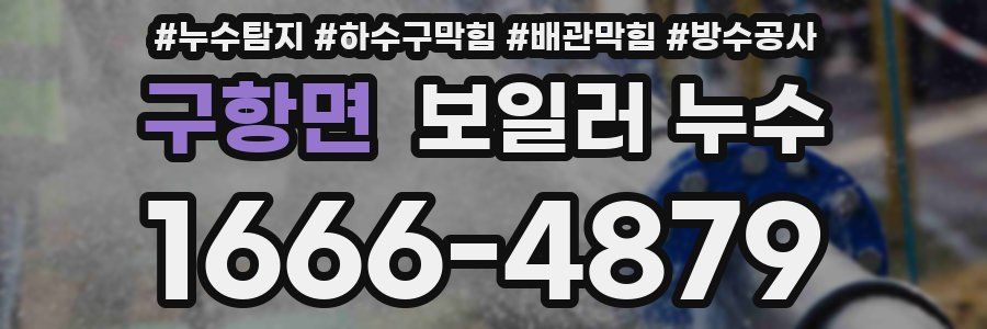 구항면 보일러 누수
