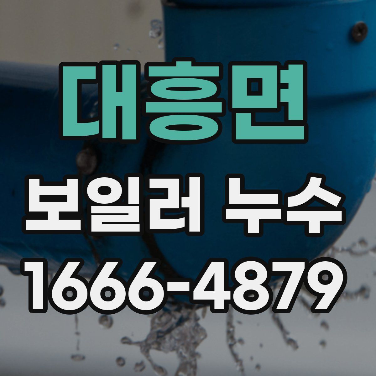 대흥면 보일러 누수