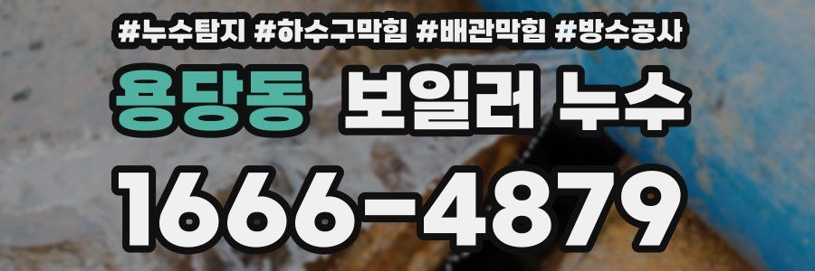 용당동 보일러 누수